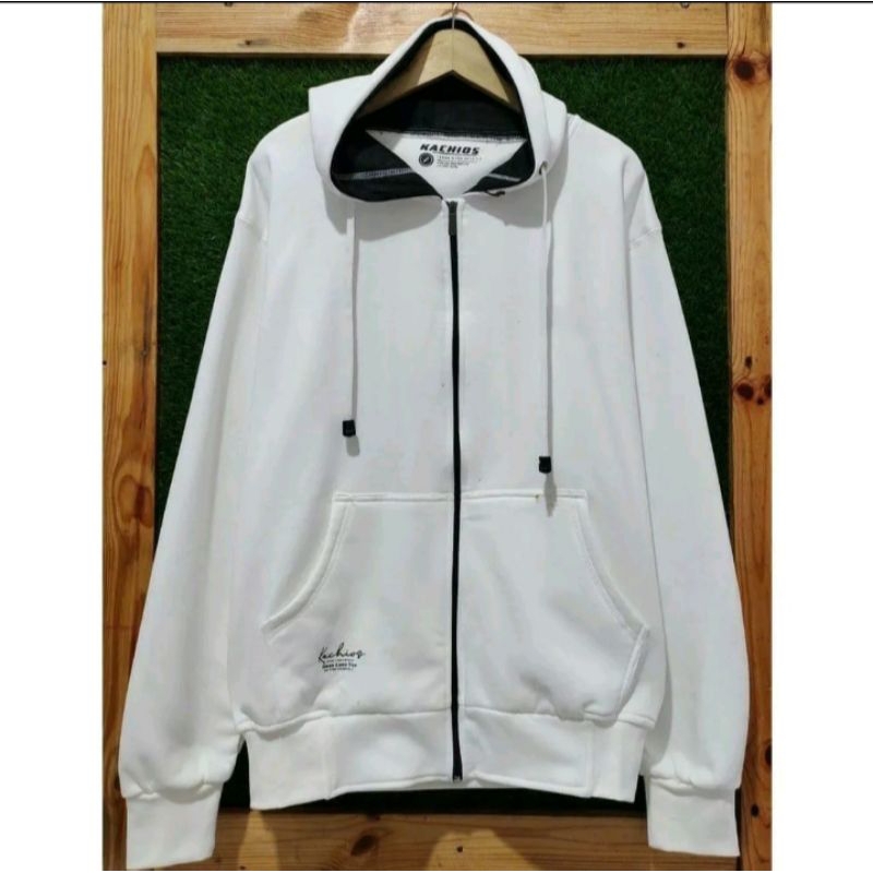 Hoodie Pria Zipper Distro Original Sweater Hoodie Resleting Depan