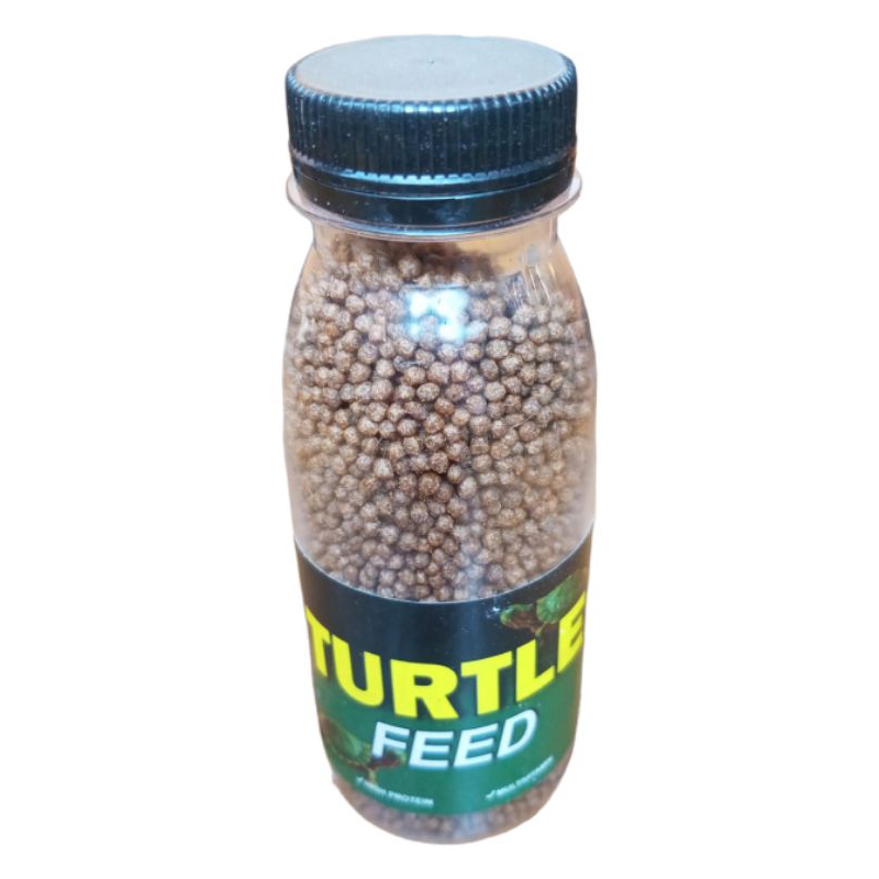 Pelet Pakan Kura Kura Brazil Turttle Feed tinggi protein