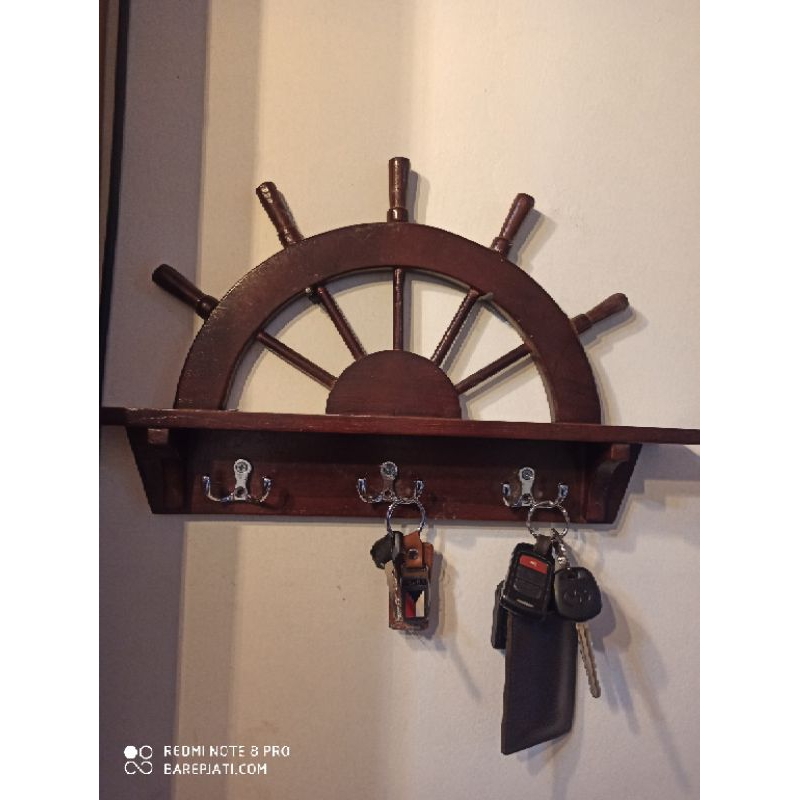 Tempat kunci - gantungan kunci - kapstok kunci - cantolan kunci - gantungan kunci kayu jati - kapsto