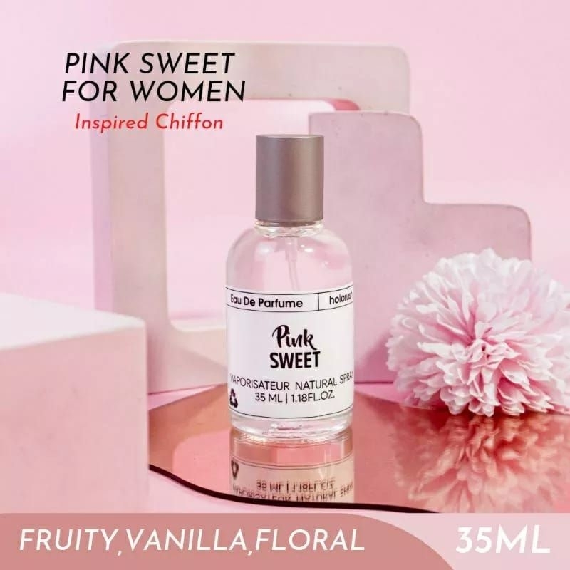 HOLORUSH PERFUME - PINK SWEET / PARFUM WANITA TERLARIS NO. 1 WANGI TAHAN LAMA