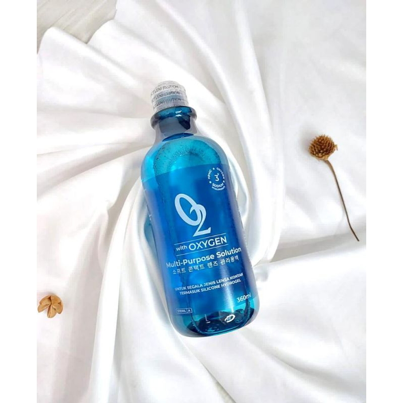 O2 WITH OXYGEN 360ML  Multi-Purpose solution