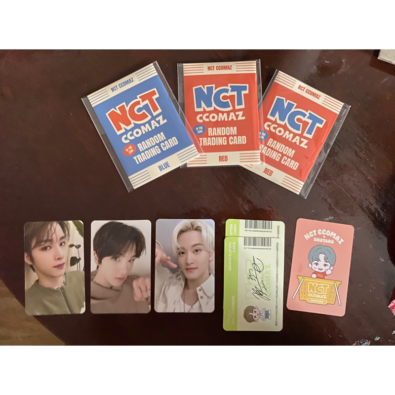 Trading Card NCT Ccomaz Mark/Sungchan/Jisung