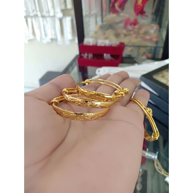 set gelang bayi xuping