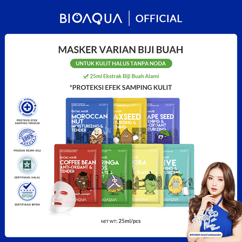 [Hanya 20.000] 8 pcs Masker Bioaqua