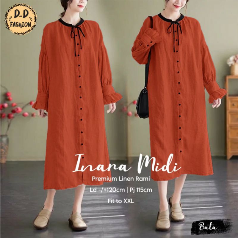 INARA GAMIS MIDI TERBARU