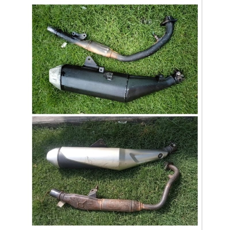 knalpot Honda CBR K45 original