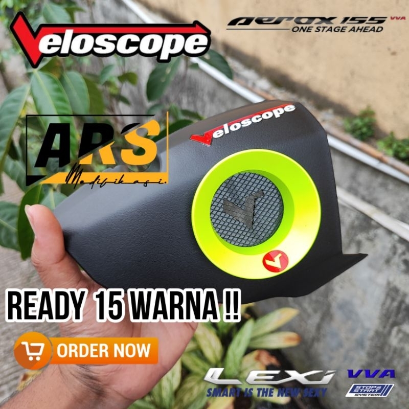Veloscope Tutup Filter Kecil Yamaha Aerox 155 old & Yamaha Lexi 125