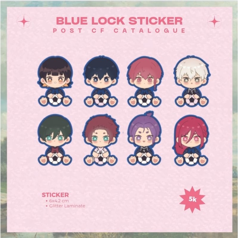 Blue Lock Sticker