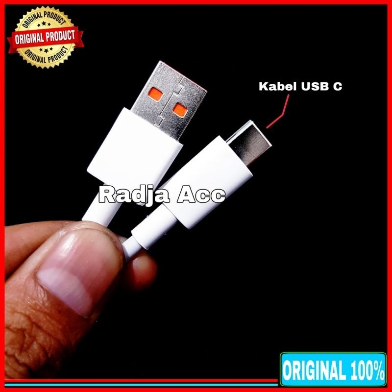 Kabel Data Xiaomi Poco M4 Pro TURBO CHARGE ORIGINAL 100% Type C