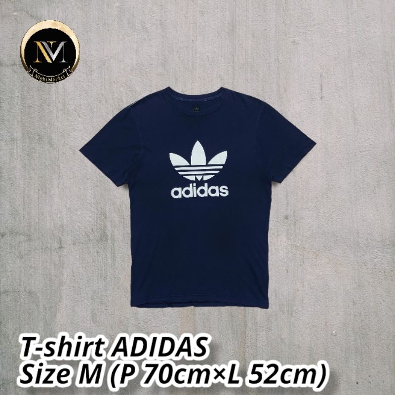 Kaos ADIDAS Trefoil second Size M