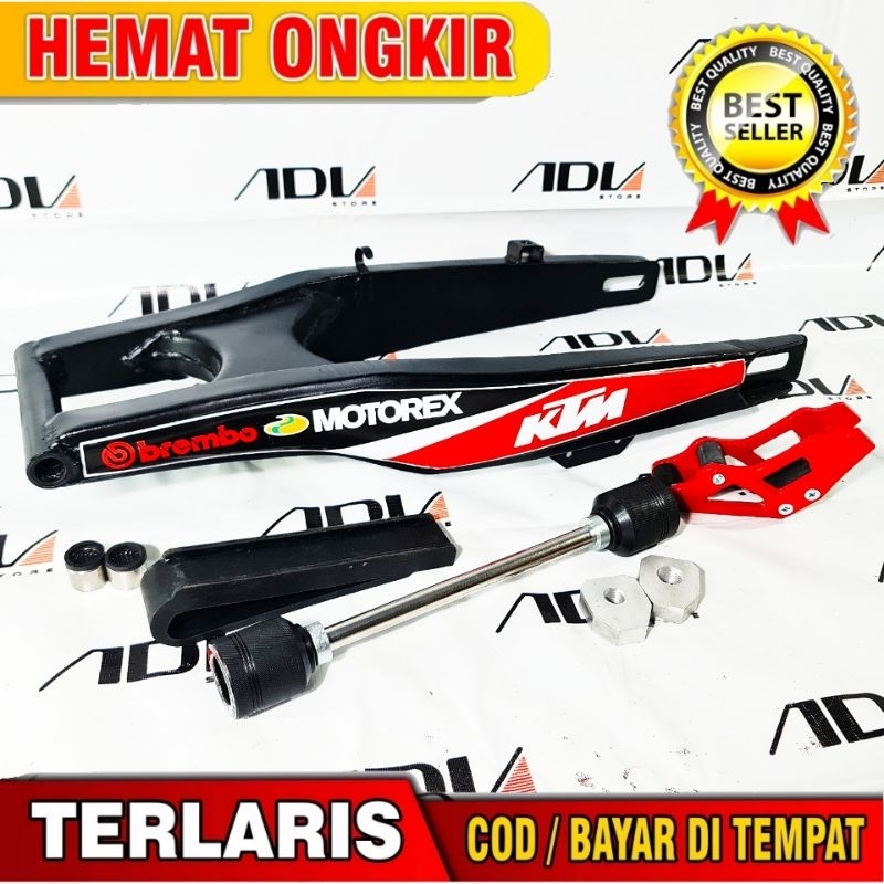 SWING ARM MODEL KTM PNP KLX 150 DTRACKER CRF 150 WR 155 VIXION SCORPIO MEGAPRO LENGAN AYUN