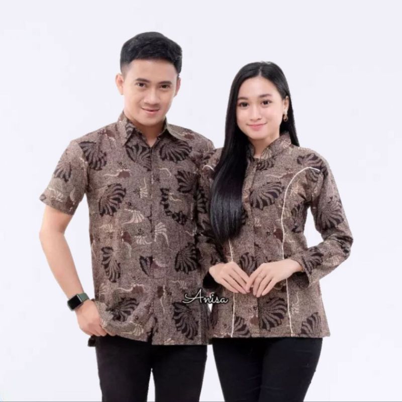 Batik Sarimbit Couple Set Batik Couple Motif Semi