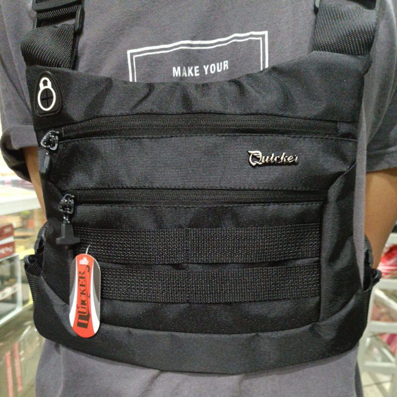 Tas Dada Pria Murah Kualitas CB-0240 || ChestBag Rig Bag Harga Grosir