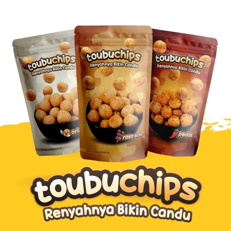 

TOUBUCHIPS | KERIPIK TAHU BULAT KRISPI | RENYAH | CEMILAN KEKINIAN