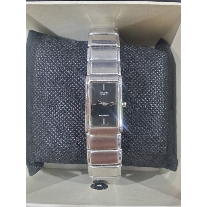 Jam Casio Wanita Original Persegi Kotak Preloved
