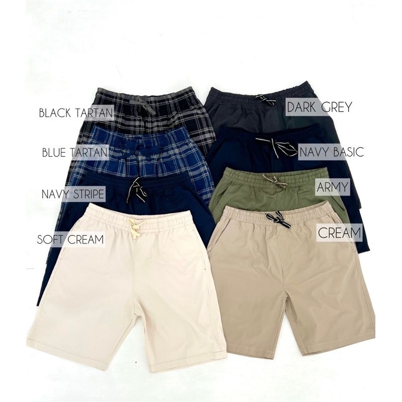 UNQ Short pants Waistband -  Celana Pendek UNQ Unisex