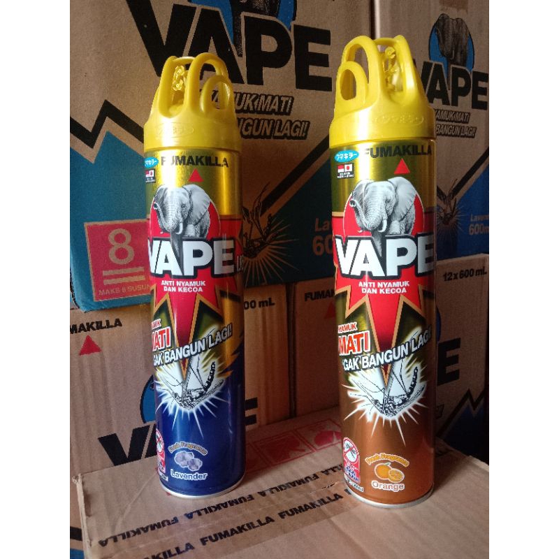 VAPE Anti Nyamuk dan Kecoa Semprot Uk 600ml