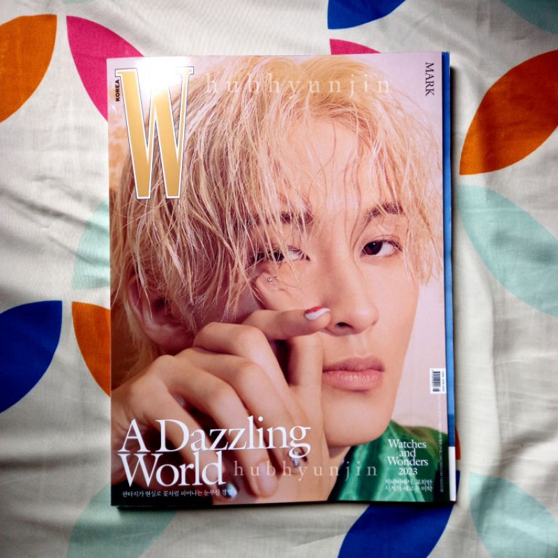[READY] W KOREA MAGAZINE MARK LEE NCT 127 DREAM SUPERM B VER. MAJALAH MKL