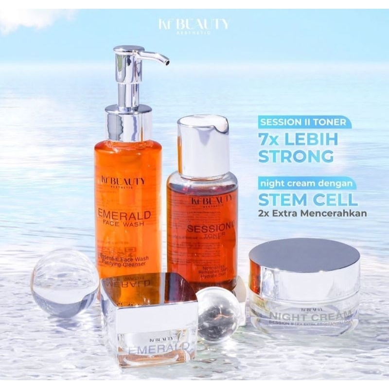 KF Skin Tahap 2 BPOM Ecer / KF Klinik Tahap 2 Free parfum