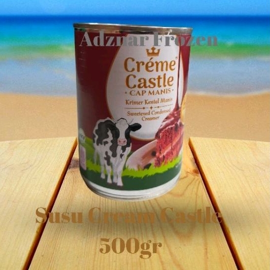 

Susu kental manis creme castle coklat 500gr