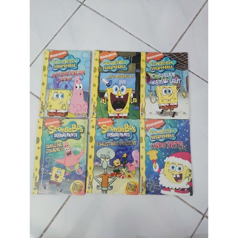 KOMIK SPONGEBOB BEKAS | SPONGEBOB ENGLISH | KOMIK SPONGEBOB INGGRIS