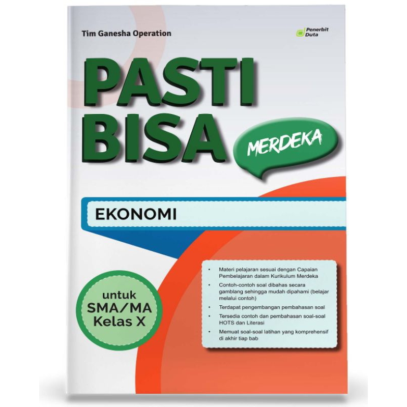 

PASTI BISA MERDEKA Ilmu Pengetahuan Sosial – Ekonomi SMA/MA Kelas X