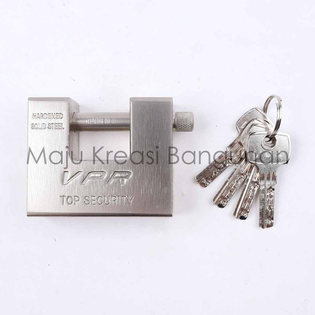 Gembok Panzer VPR 84mm Pagar Gudang Rumah Anti Potong Top Security Hardened Steel Panser Kotak 84 mm