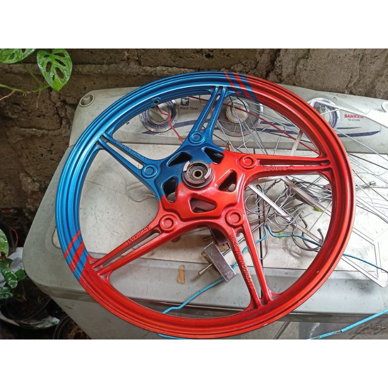 Velg kawasaki athlete bahan ninja rr satria fu bebek lainnya bisa pelek racing palang original ori c