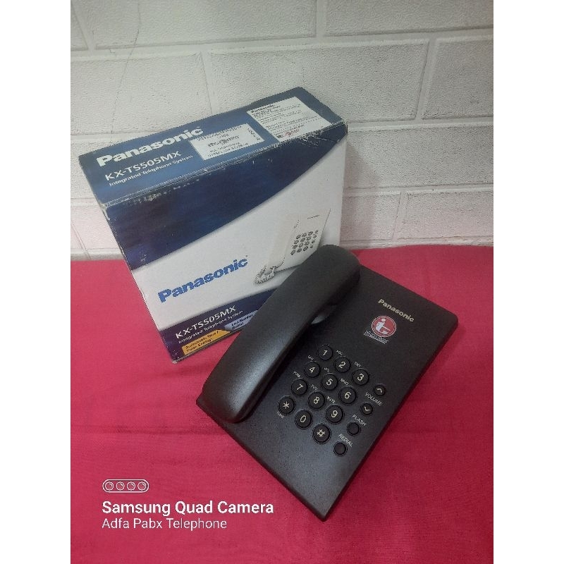Telepon Rumah Dan Kantor Panasonic KX-TS505 Second