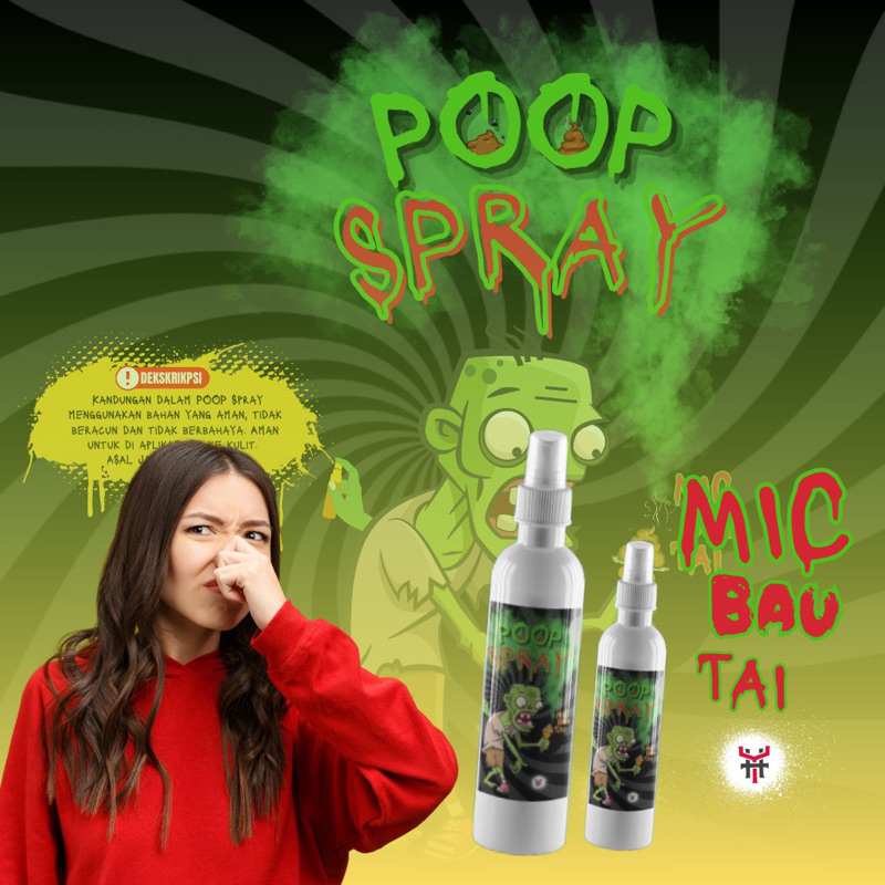 poop spray cairan bau buat prank