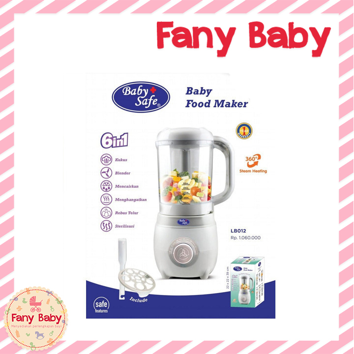 BABY SAFE BABY FOOD MAKER 6IN1 / LB012