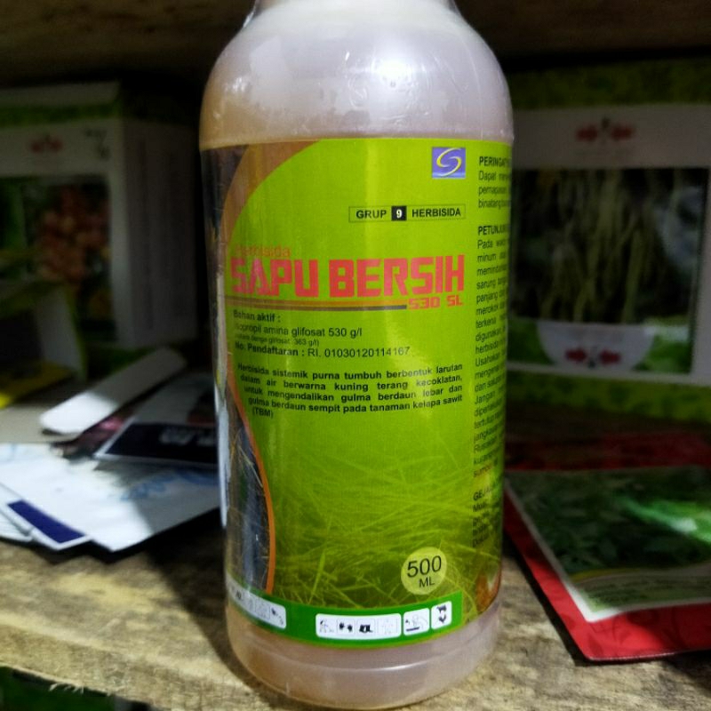 HERBISIDA/OBAT RUMPUT SAPU BERSIH 500 ML