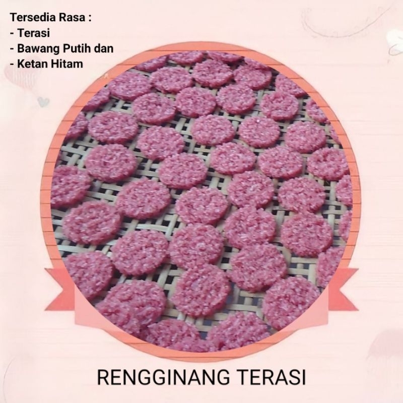 

Renggginang terasi mentah kiloan