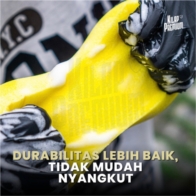 Sponge Cuci Mobil dan Motor Kilap Premium / Busa Cuci Kendaraan