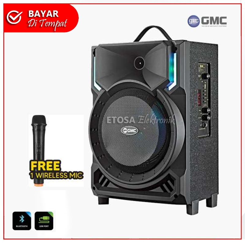 Harga Speaker Aktif GMC 8 Inch Karaoke Terbaru Juli 2023 |BigGo Indonesia