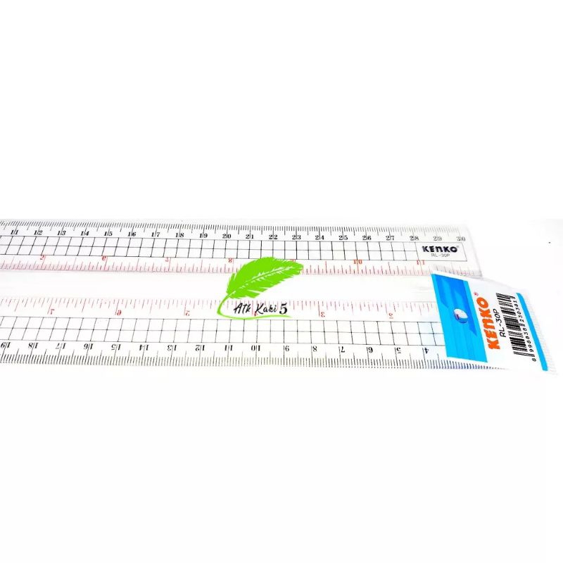 

KENKO - Penggaris plastik 30CM - Pcs