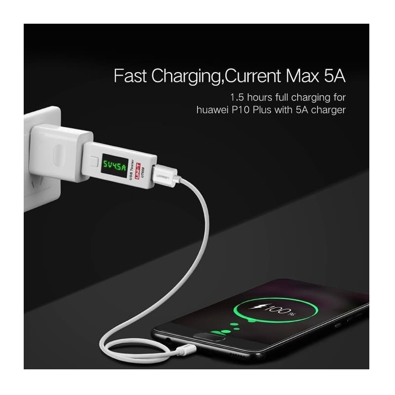 Ugreen Kabel Charger 5A Fast Charge USB to USB Type C 60725 / 60727 / 60774