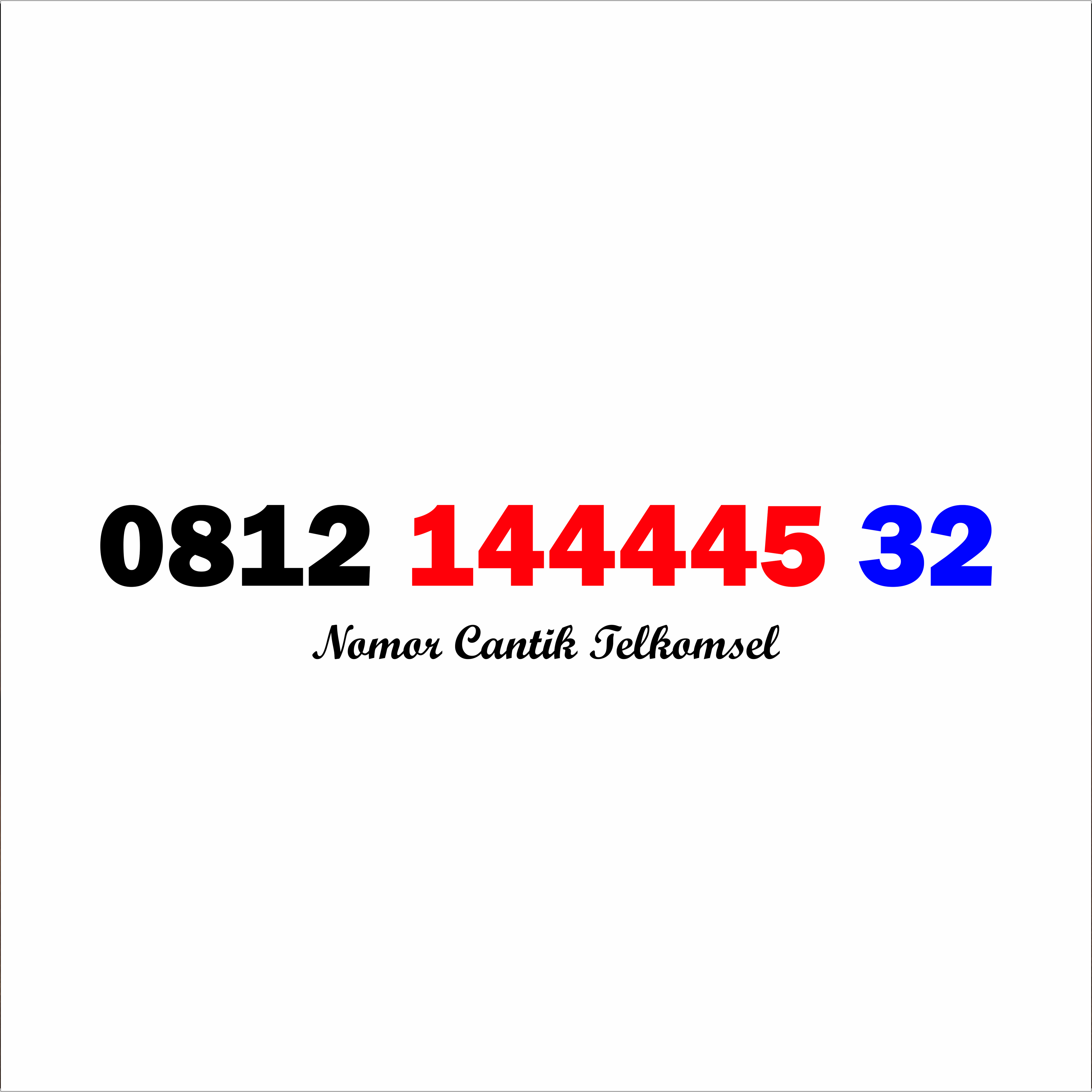 No Cantik Telkomsel No Simpati Cantik