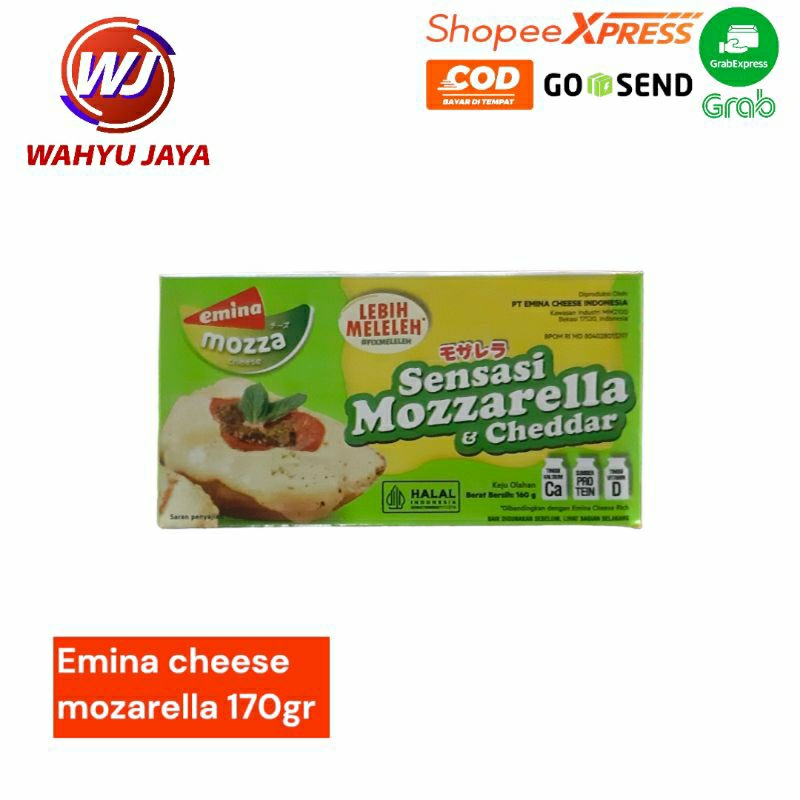 

emina cheese mozarella 170gram