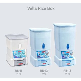 tempat beras lion star 14kg RB-11 Vella Rice Box 14 kg