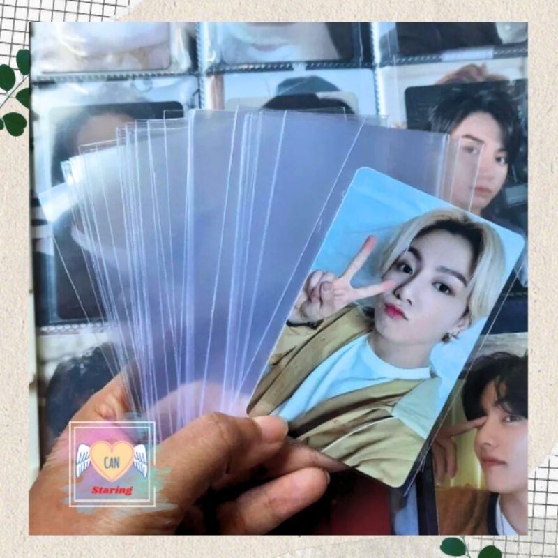

Pelindung Id Card 100pcs Plastik Opp 6×10