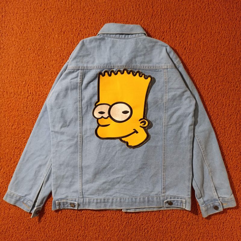 Backpatch bordir besar The Simpson premium best quality