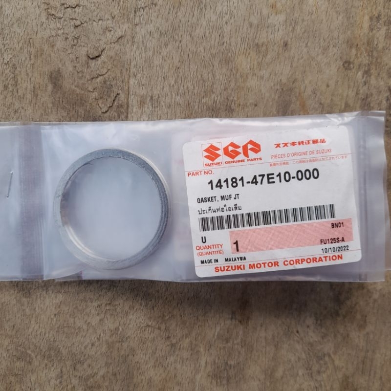 packing gasket pipa knalpot atas Raider 150,Raider 125 ori sgp malysia