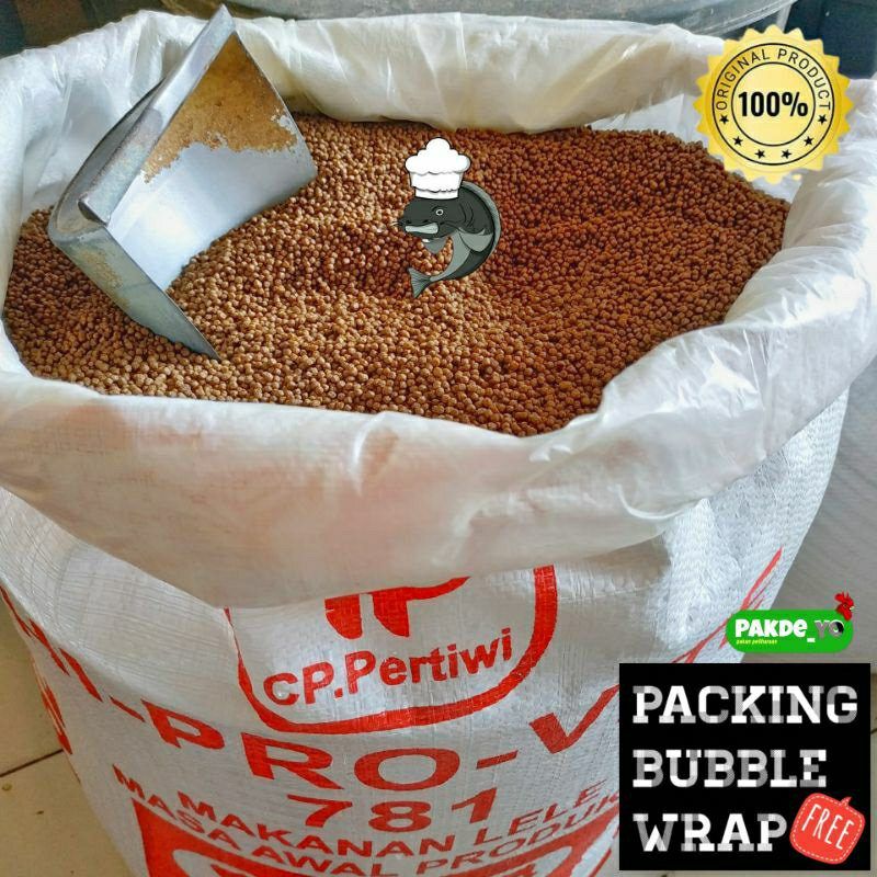 Pelet 781 / 781-2 Pelet ikan Lele pelet ngambang nila gurame