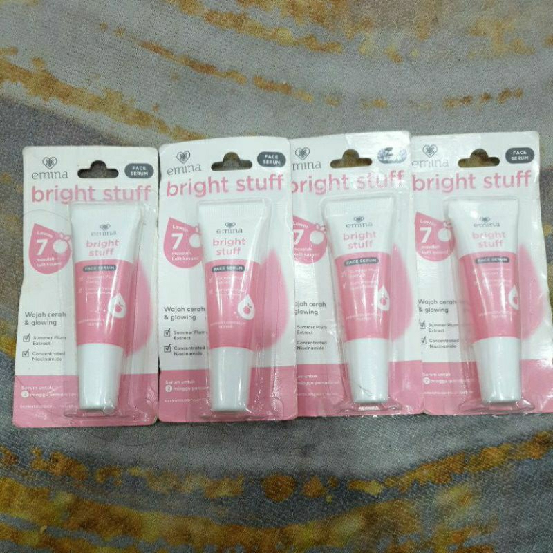 EMINA bright stuff face serum blister 7.5ml