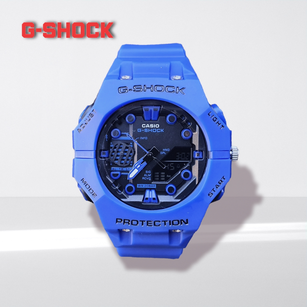 Jam tangan pria casio gshock GA1000 dual time water resist jam sport pria