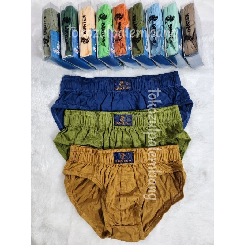 [1 Pc] Celana Dalam Pria BONTEX Asli / CD Katun Bontex Kaset Ori / CD Bontex Gentle Man
