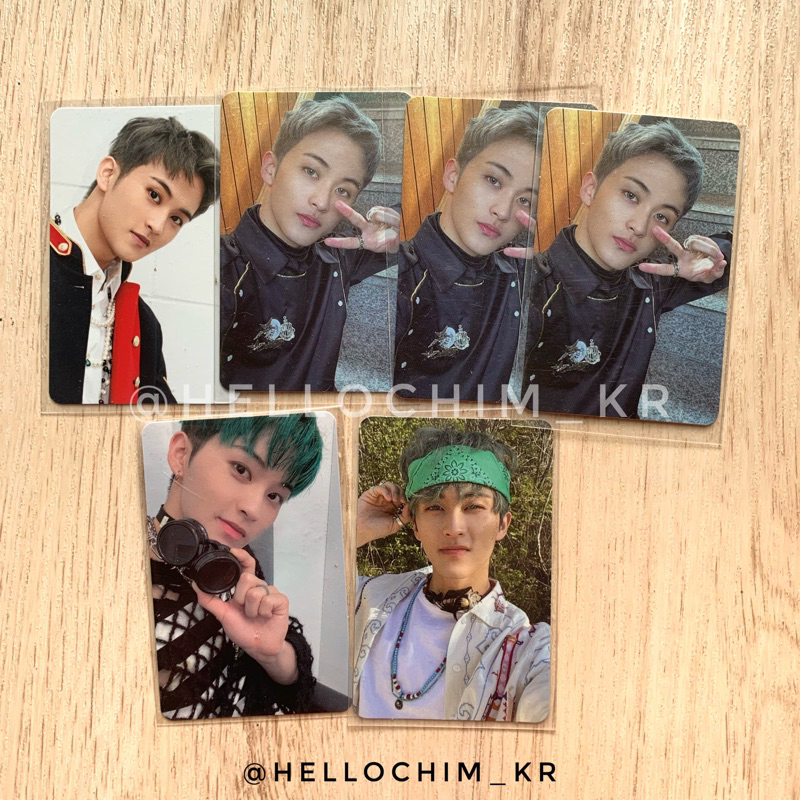 PHOTOCARD OFFICIAL NCT DREAM MARK LUCKY DRAW LD ROUND 2 R2 MFAL