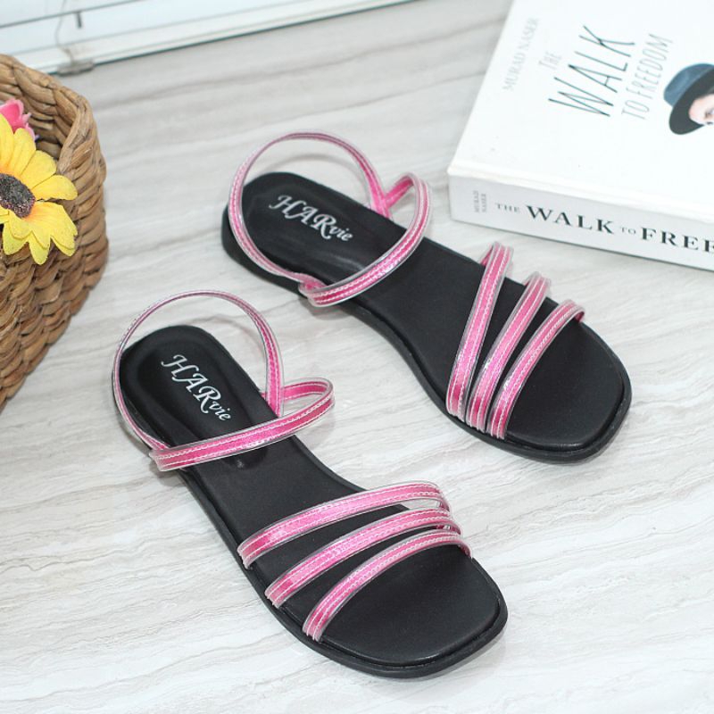 Sandal Wanita Dewasa Teplek Tali Belakang HR 024