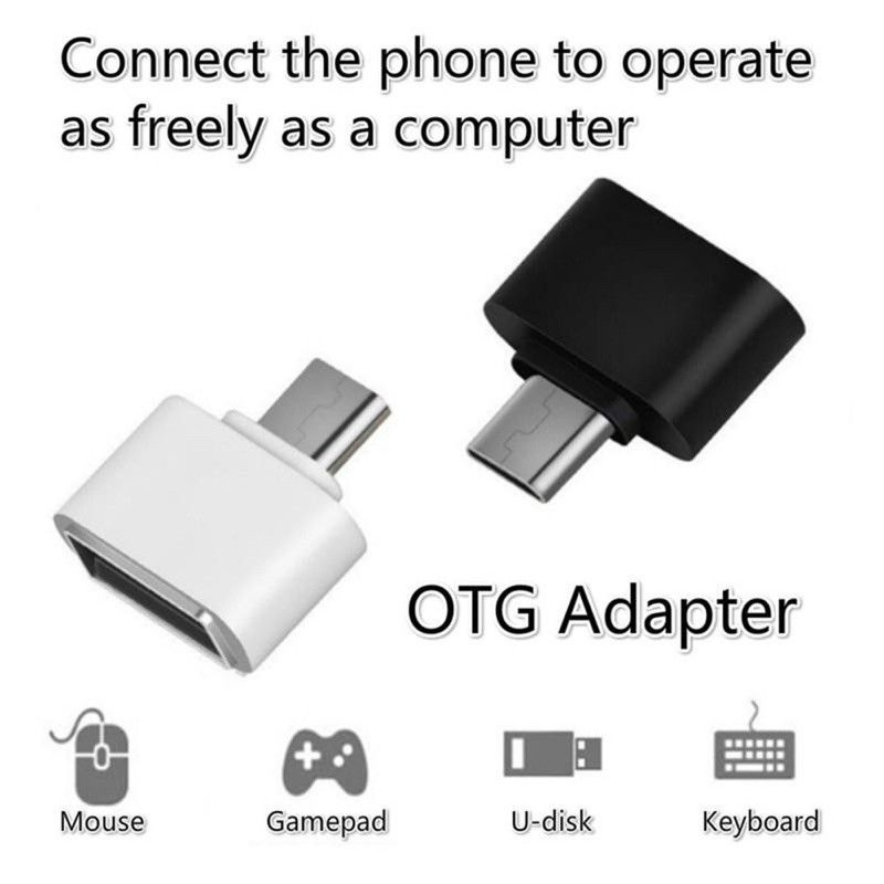 OTG USB TYPE-C USB DAN MICRO USB SAMBUNGAN OTG OTEGE NON TANPA KABEL MINI PORT KONEKTOR HP LAPTOP ANDROID FD FLASHDISK PLUG AND PLAY PORTABEL HP50 HP51